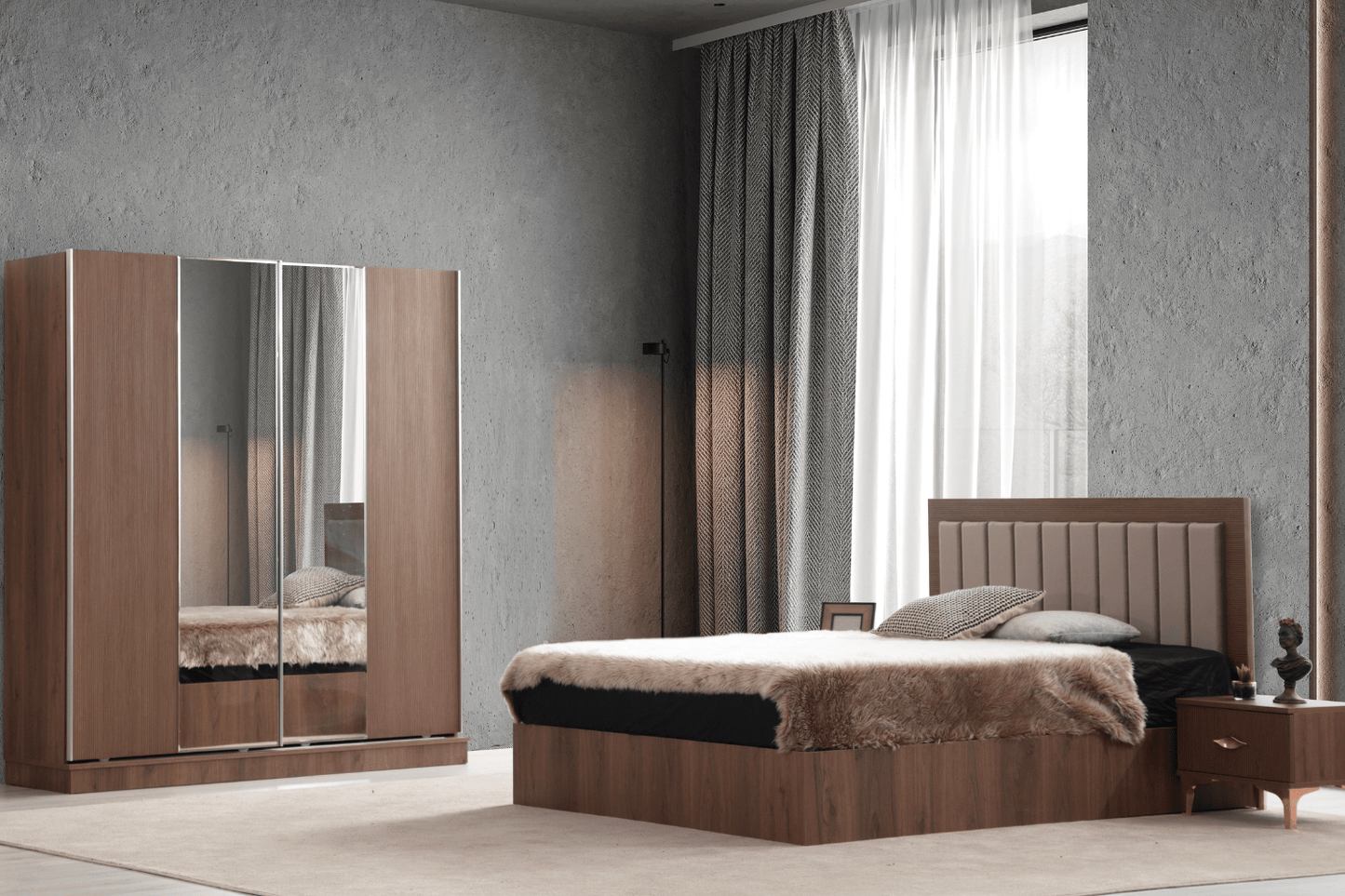 Offre spécial Chambre à coucher Carla