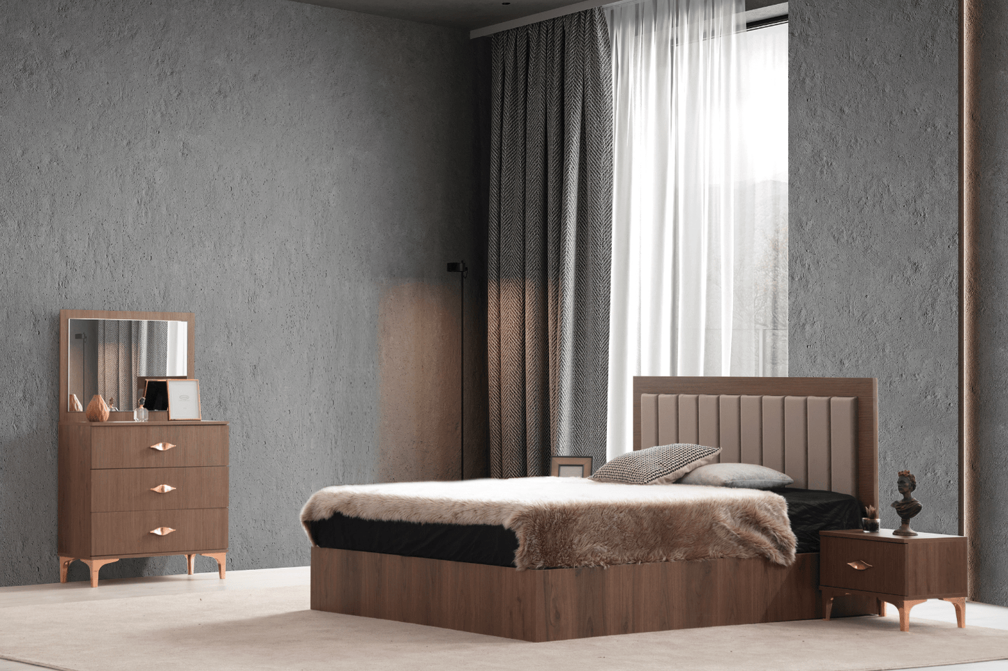 Offre spécial Chambre à coucher Carla