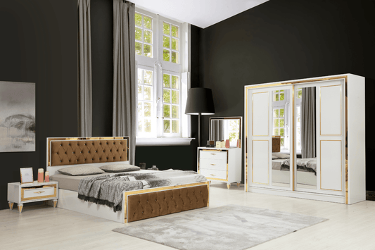 Chambre à coucher Princesse (Blanc)