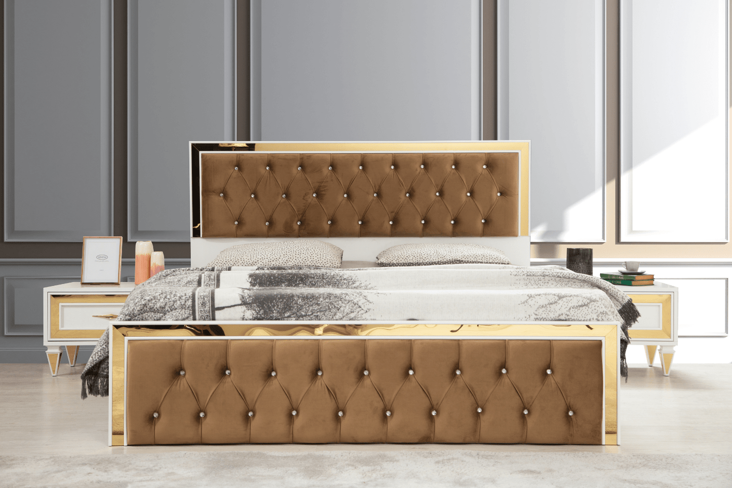 Chambre à coucher Princesse (Blanc)