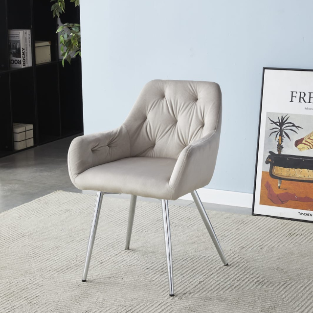 Chaise Mila chrome