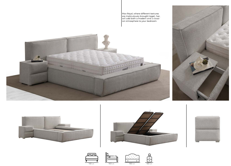 Lit Coffre Max Royal