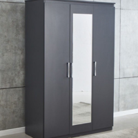 Armoire 3 portes Gris