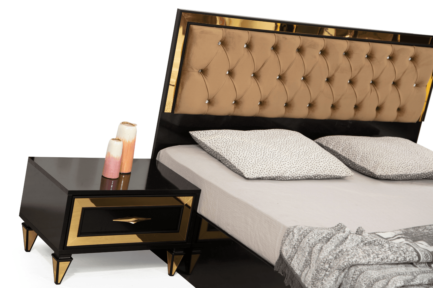 Chambre à coucher Princesse (noir)