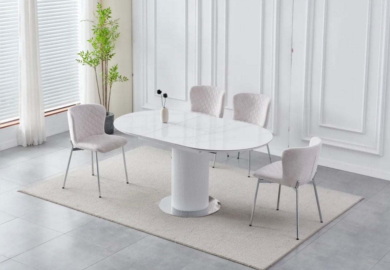 Table à manger extensible Sofia