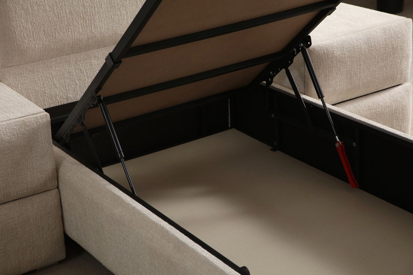 Lit Coffre Enfant JADE BLANC CASSE - CHENILLE