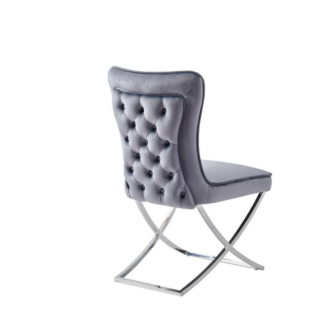 Chaise GABRIELLE (Pied chrome)
