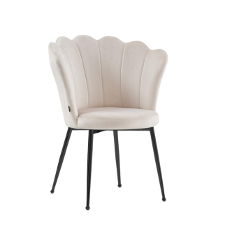 Chaise NYMPHEA (Pied noir)