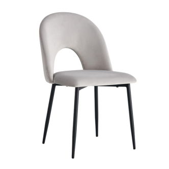 Chaise TEDDY (Pied noir )