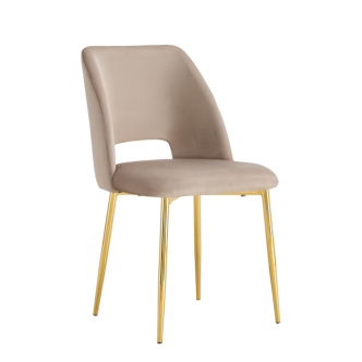 Chaise AVA (Pied gold)