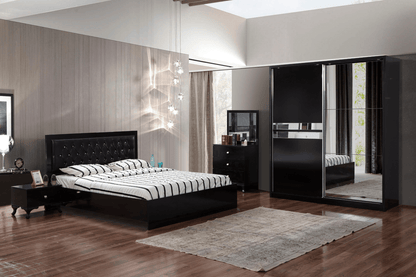 Chambre à coucher NOVA (Noir)