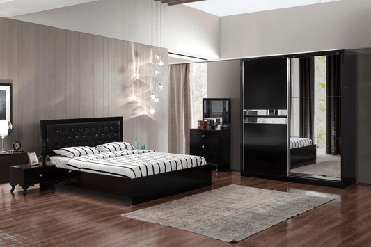 Chambre à coucher NOVA (Noir)