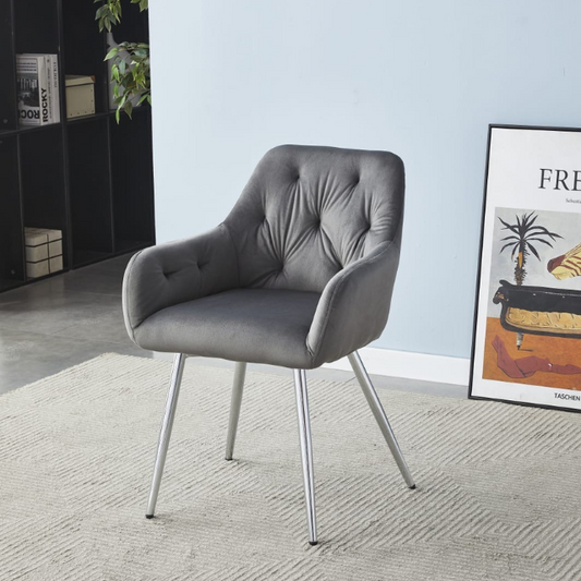 Chaise Mila chrome