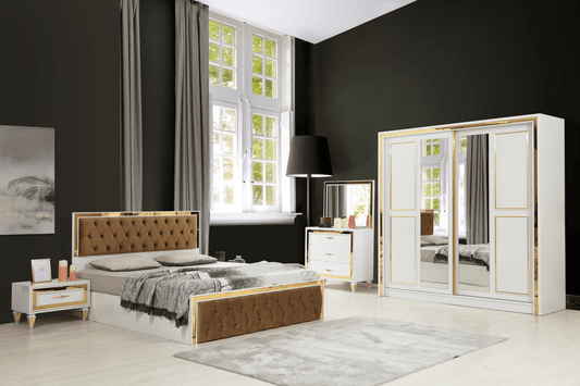 Chambre à coucher Princesse (Blanc)