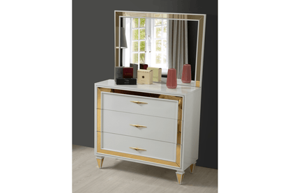 Chambre à coucher Princesse (Blanc)