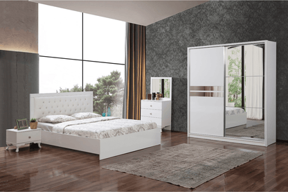 Chambre à coucher NOVA (Blanc)