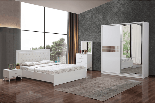 Chambre à coucher NOVA (Blanc)