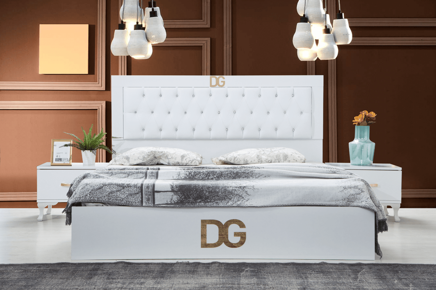 Chambre à coucher DG (blanc)