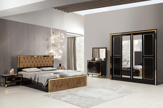 Chambre à coucher Princesse (noir)