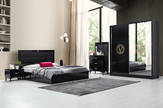 Chambre à coucher NewVersace (noir)