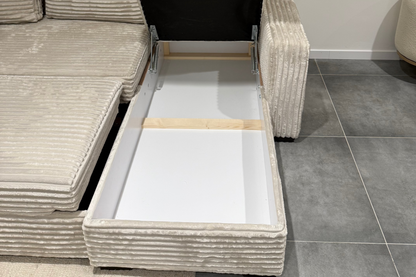 Canapé d'Angle MINALO Réversible (coffre & convertible)