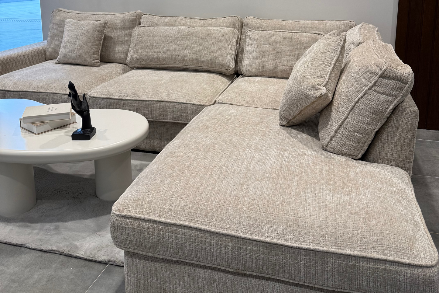 Canapé d'Angle LEXUS (Chenille)