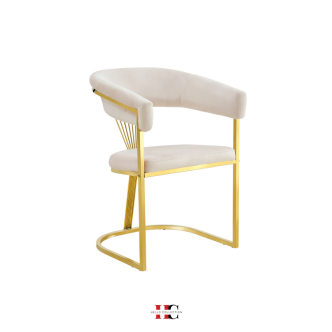 Chaise BRITTANY (gold)