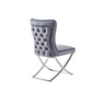 Chaise GABRIELLE (Pied chrome)