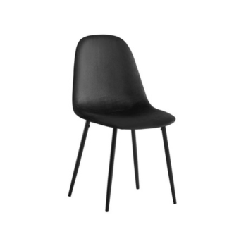 Chaise SCANDINAVE (Pied noir)