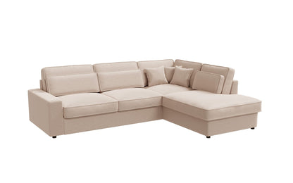 Canapé D'angle LEXUS Velours Beige