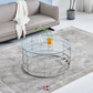 Table basse MONACO (chrome)