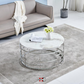 Table basse MONACO (chrome)